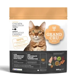 Grand Cru Raw Dehydrated Grain Free Chicken and Duck for Cats, 300 g