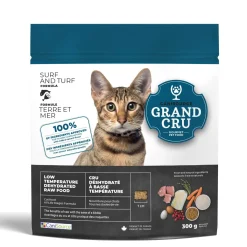 Grand Cru Raw Dehydrated Surf and Turf for Cats, 300 g