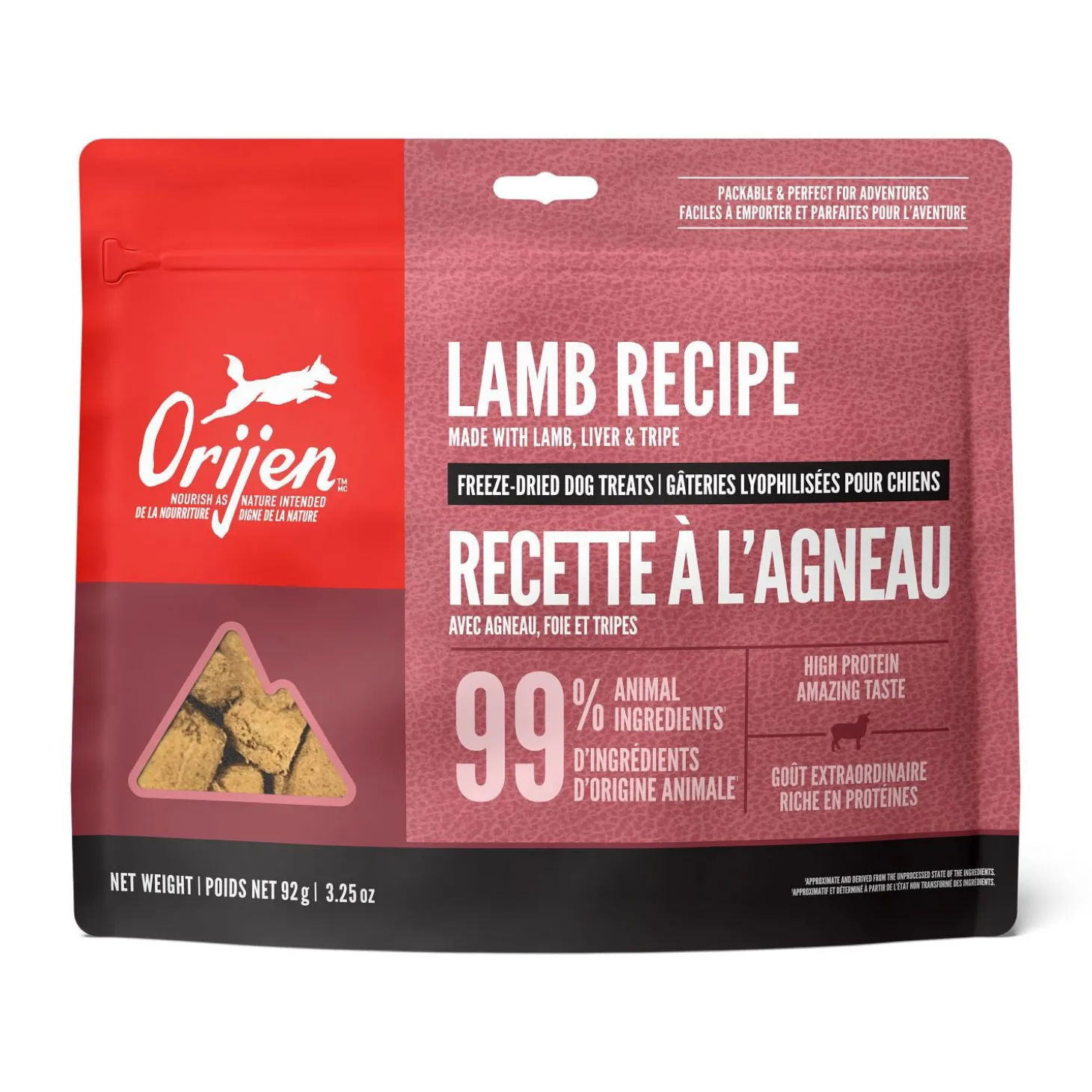 Grass-Fed Lamb Freeze-Dried Dog Treats, 92 g