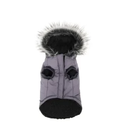 Grey Dog Winter Coat, L