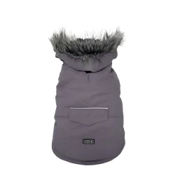 Grey Dog Winter Coat, 2XL