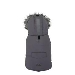 Grey Dog Winter Coat, 2XL