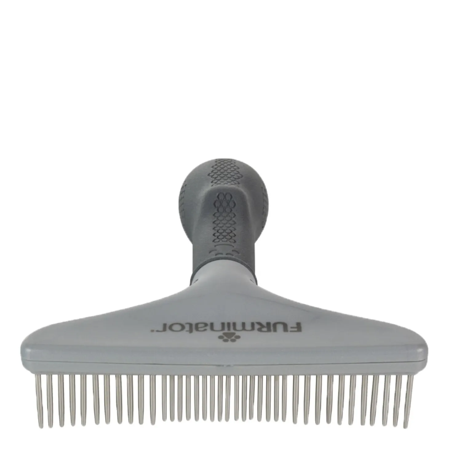 Grooming rake for dogs and cats with thick fur