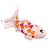 Groovy dancing fish toy for cats, pink