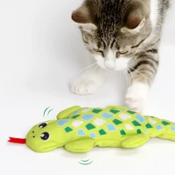 Groovy Gecko Toy for Cats