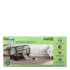 Habitat for Rodents with Play Yard
