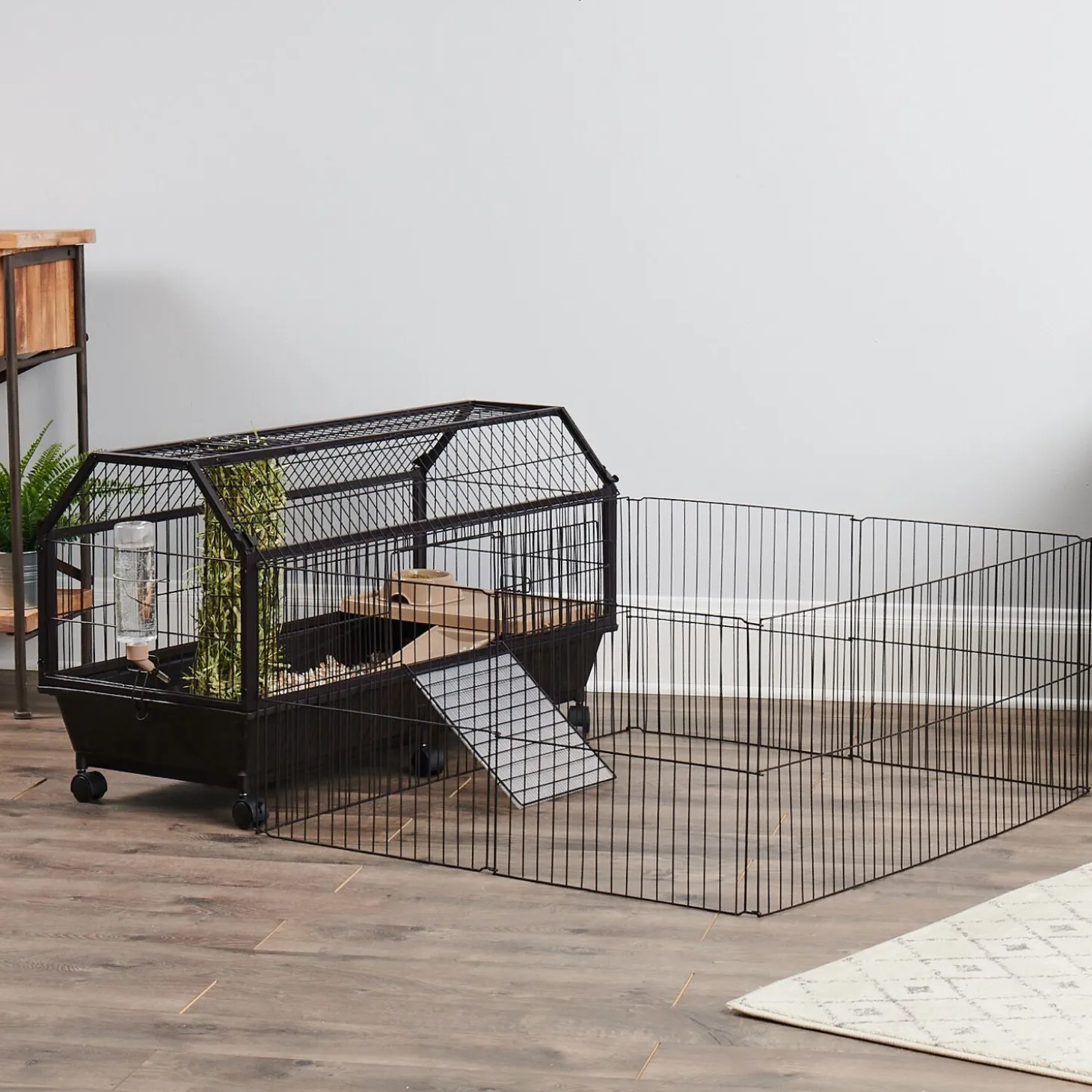 Habitat for Rodents with Play Yard