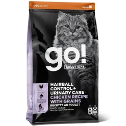 Hairball Control & Urinary Care Chicken Recipe with Grains for Cats, 5.44 kg