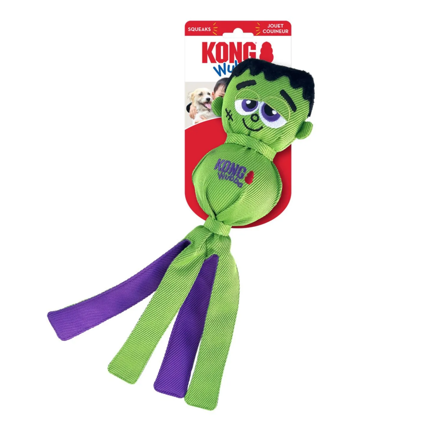 Halloween Wubba™ Ballistic Frankenstein Toy for Dogs