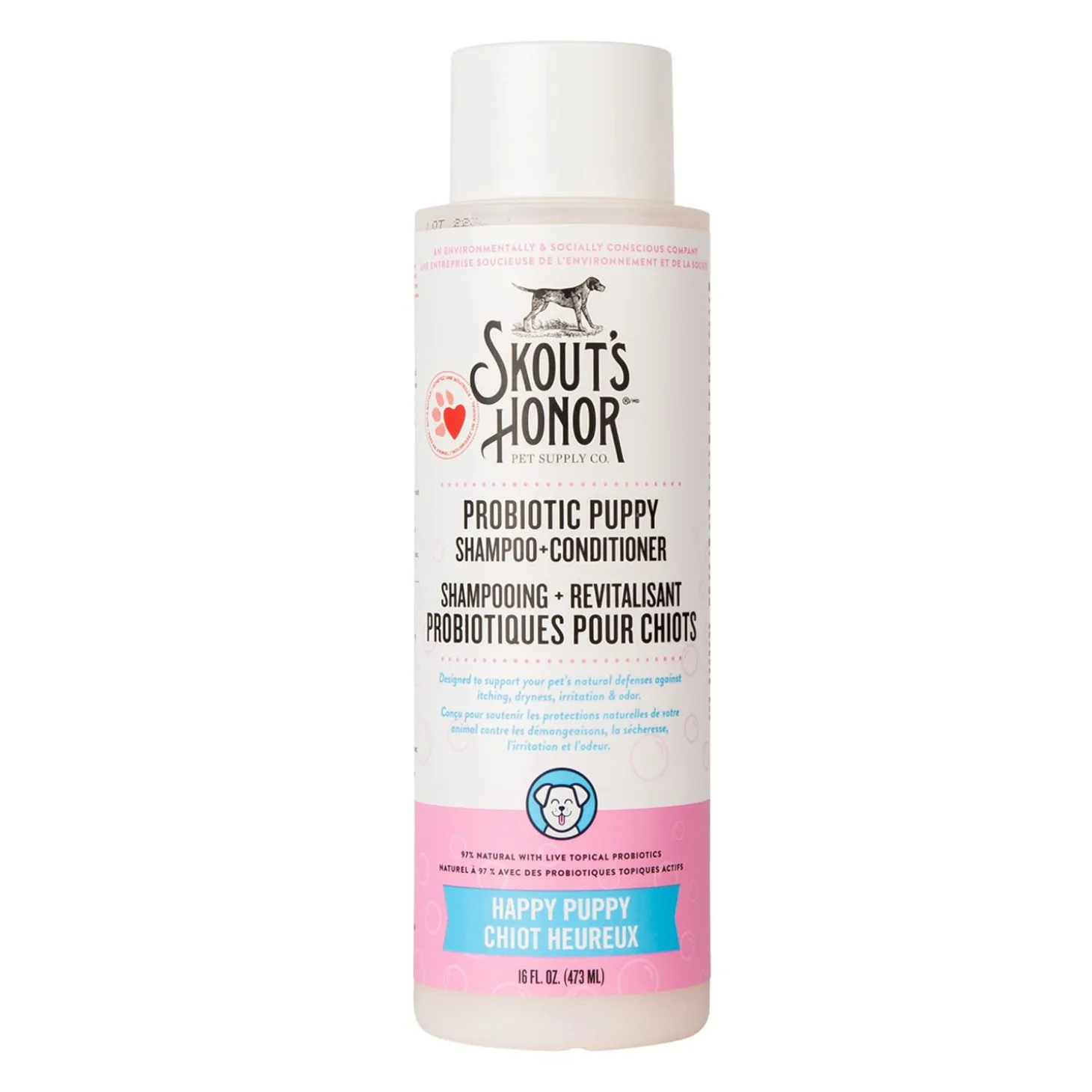 Happy Puppy Probiotic Shampoo and Conditioner, 473 ml
