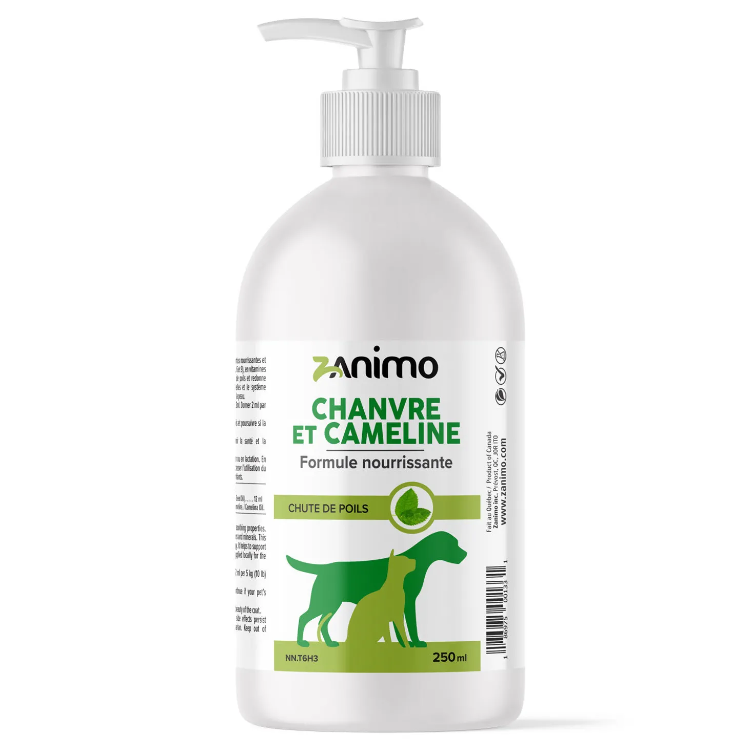 Hemp & Camelina Nourishing Formula, 250 ml