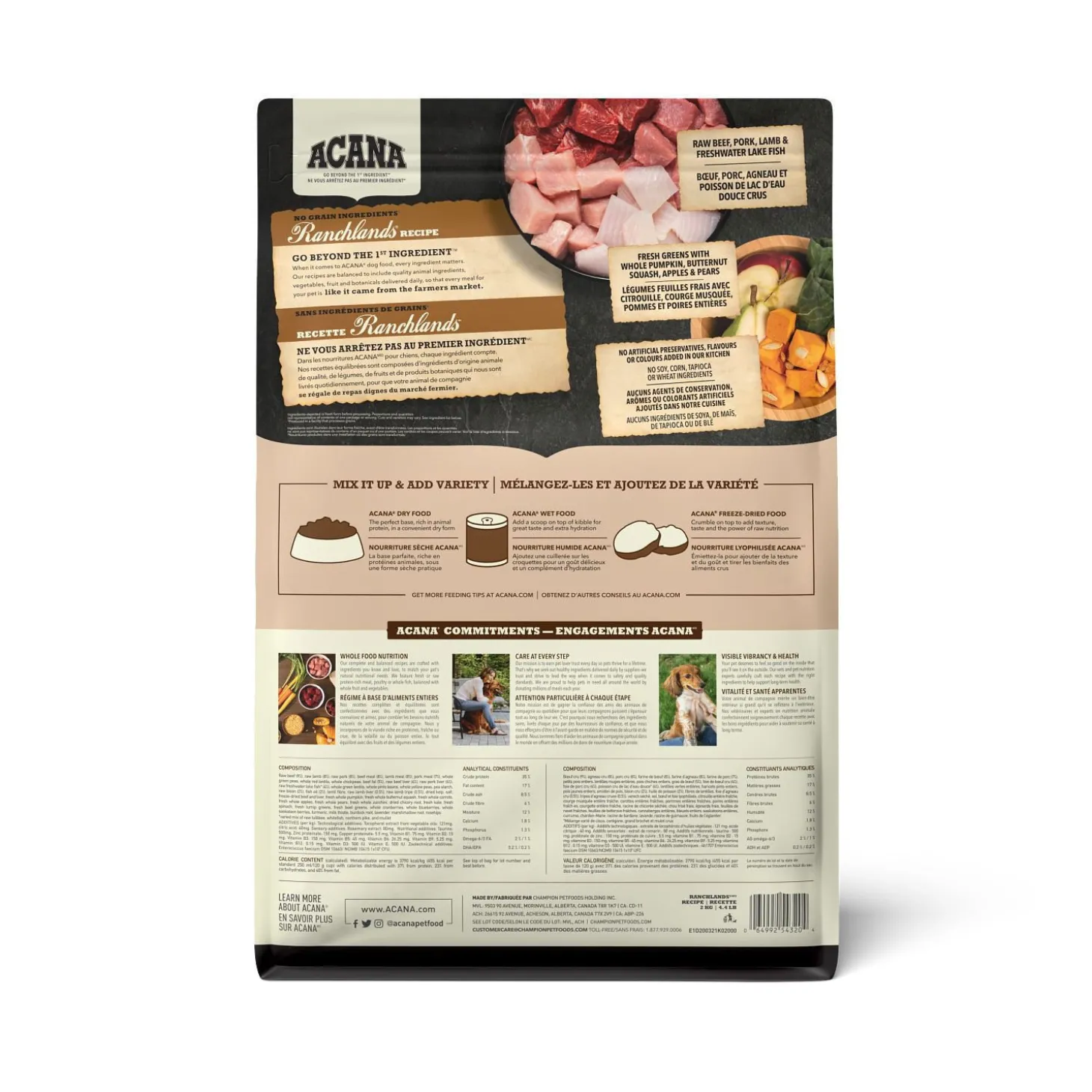 Highest Protein Ranchlands Dry Dog Food Recipe, 2 kg