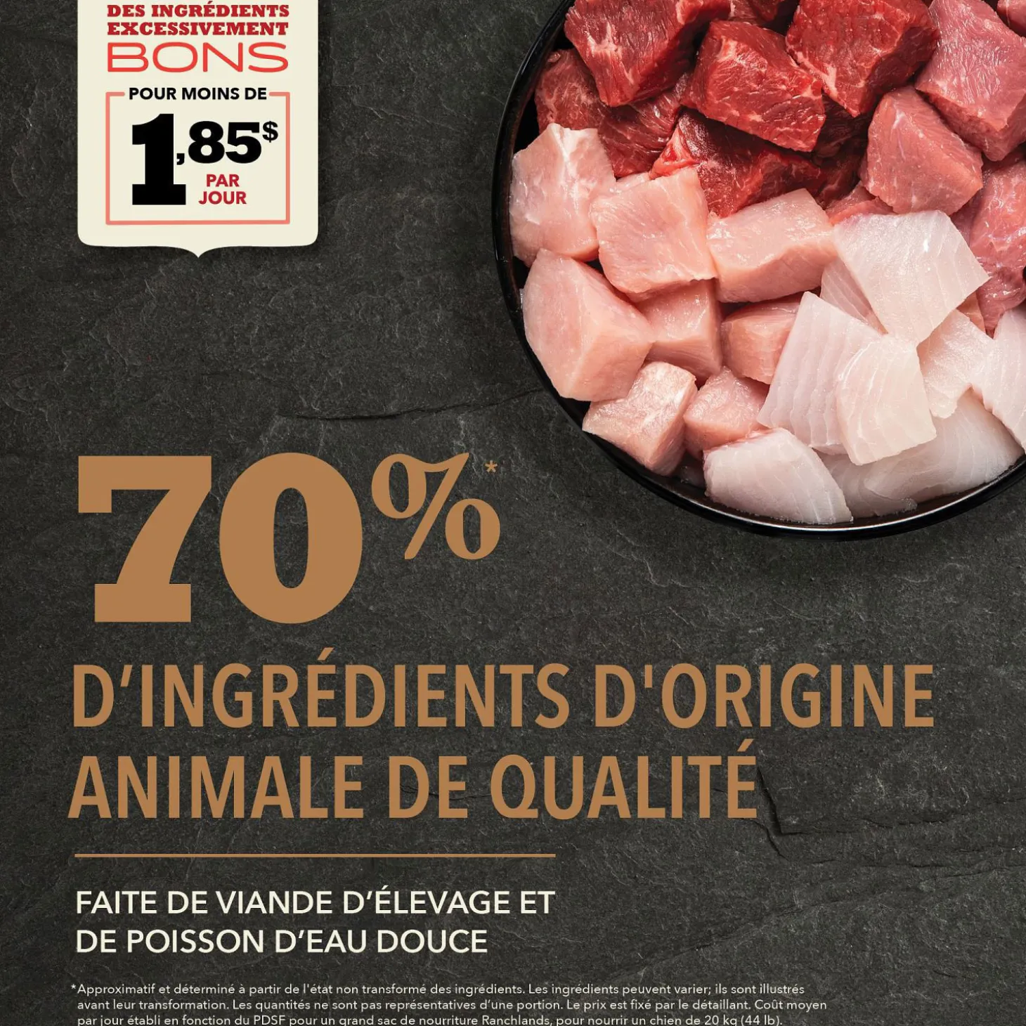 Highest Protein Ranchlands Dry Dog Food Recipe, 2 kg