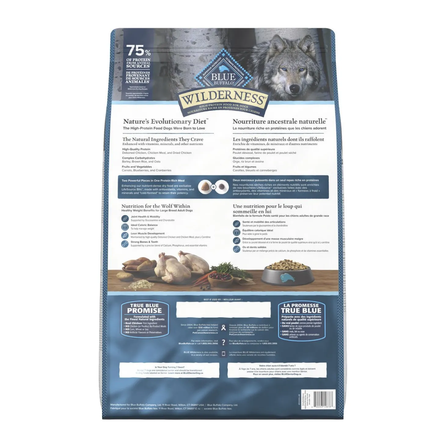 High-protein Chicken Healthy Weight Formula for Large Breed Dogs, 10.8 kg