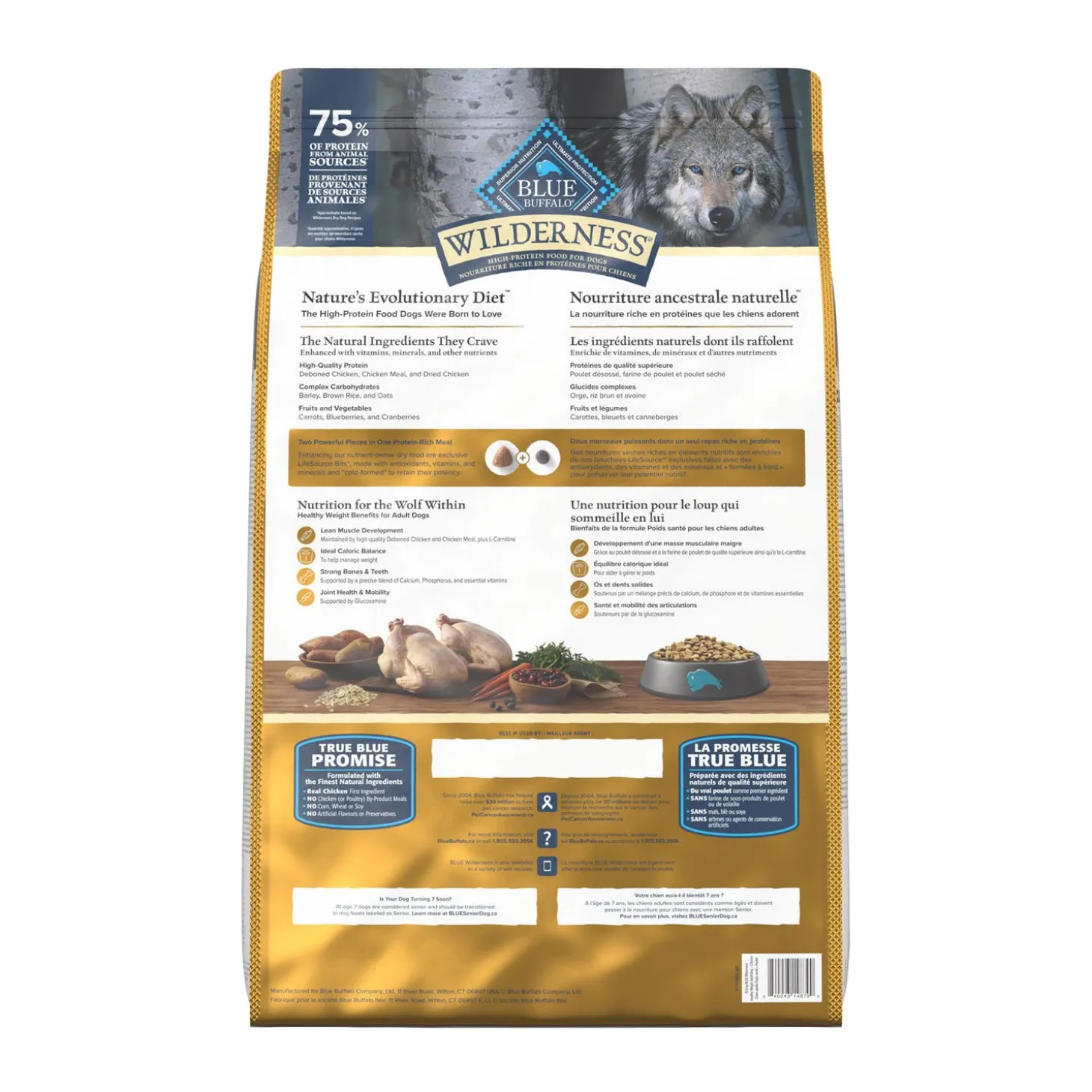 High-protein Chicken Weight Control Formula for Adult Dogs, 10.8 kg