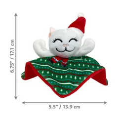 Holiday Crackles Santa Kitty Toy for Cats