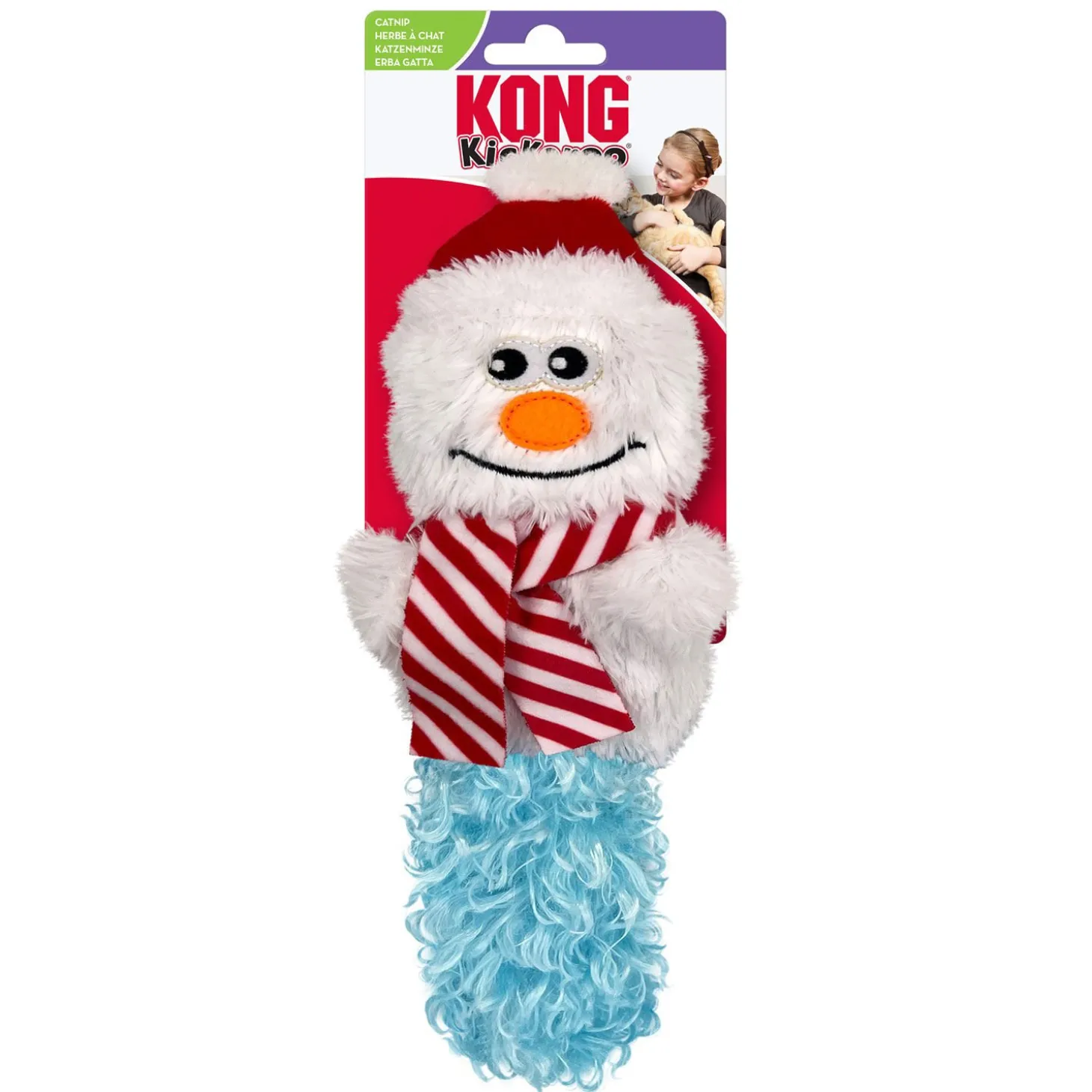 Holiday Kickeroo® Character Toy for cats, Assorted