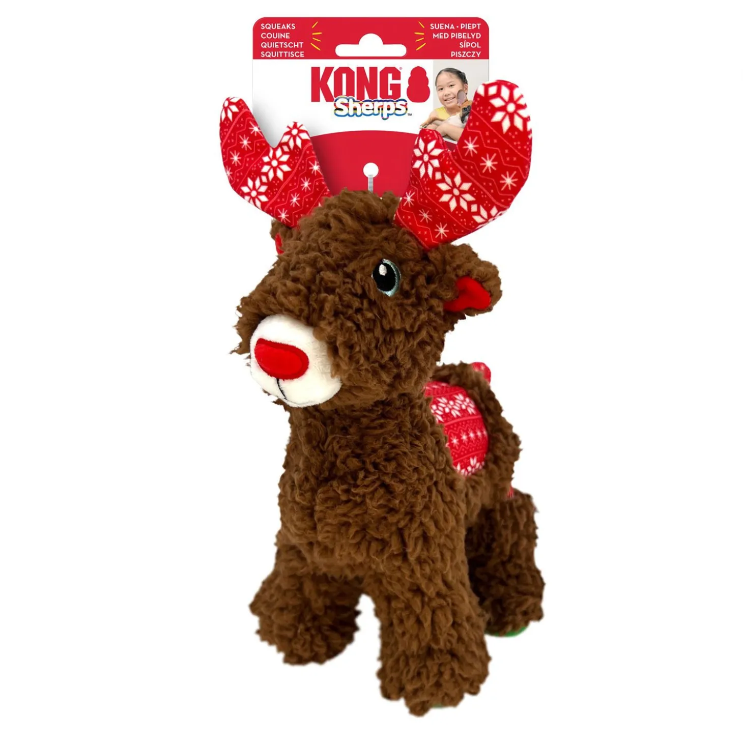 Holiday Sherps™ Reindeer for Dogs