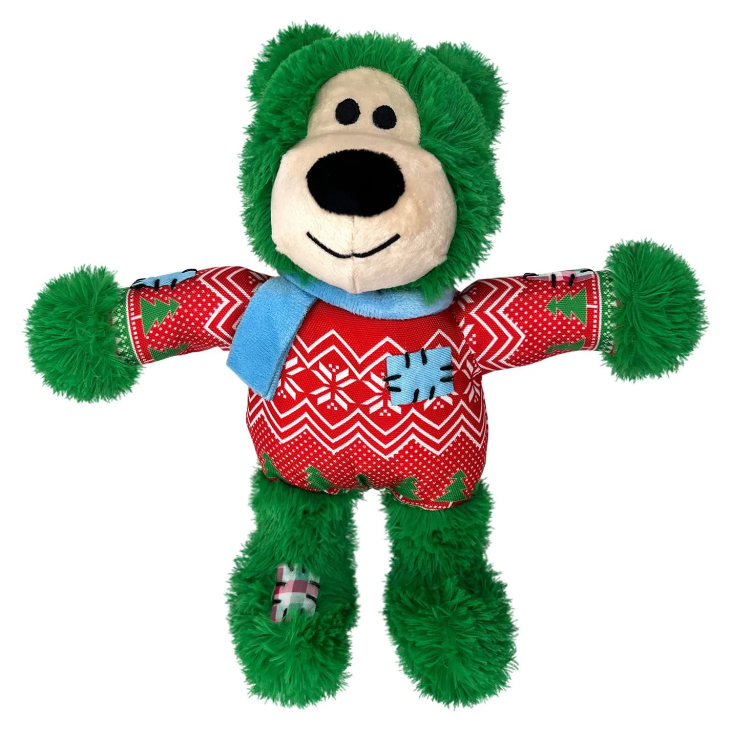 Holiday Wild Knots Bear for Dogs, 1 unit