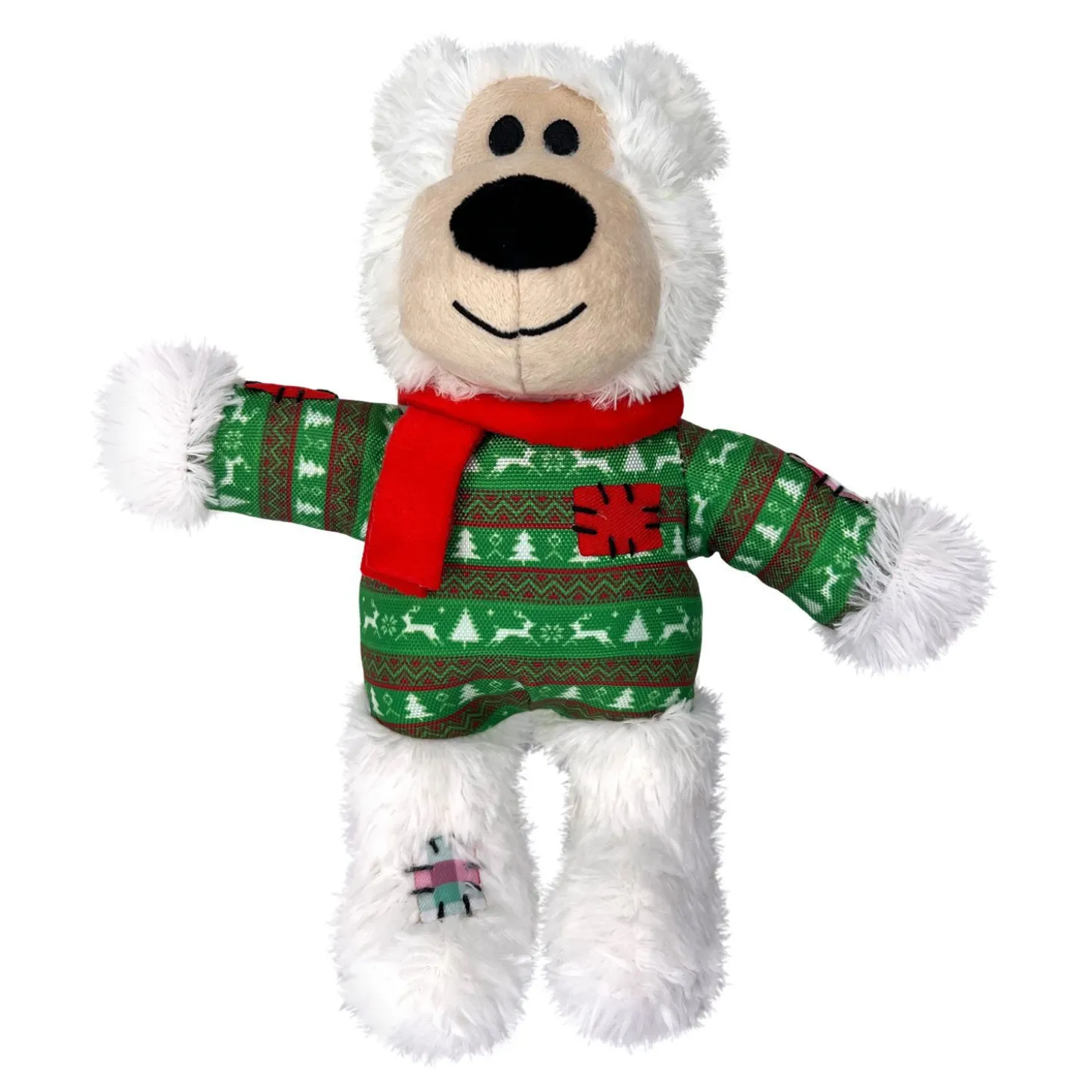 Holiday Wild Knots Bear for Dogs, 1 unit
