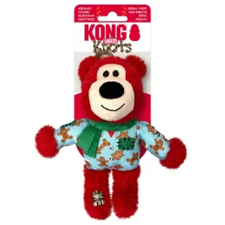 Holiday Wild Knots Bear for Dogs, 1 unit