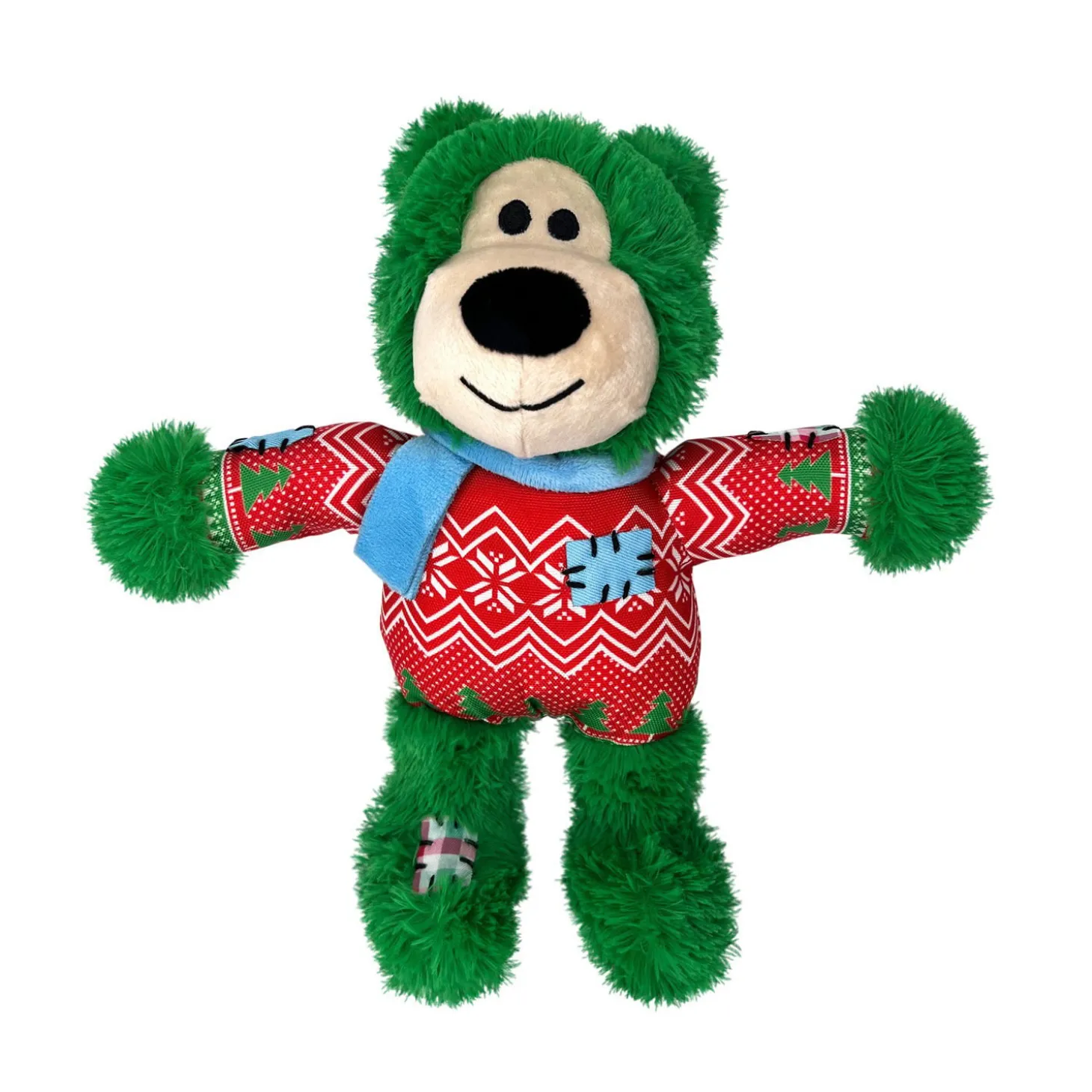 Holiday Wild Knots Bear for Dogs, 1 unit