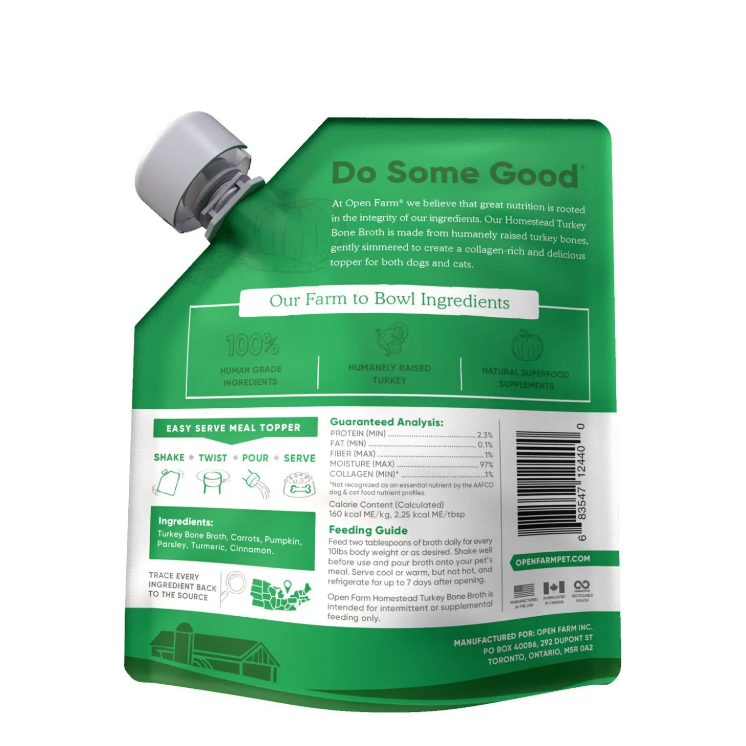 Homestead Turkey Bone Broth for Dogs & Cats