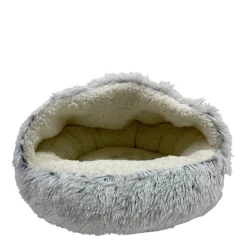 Hooded pet bed
