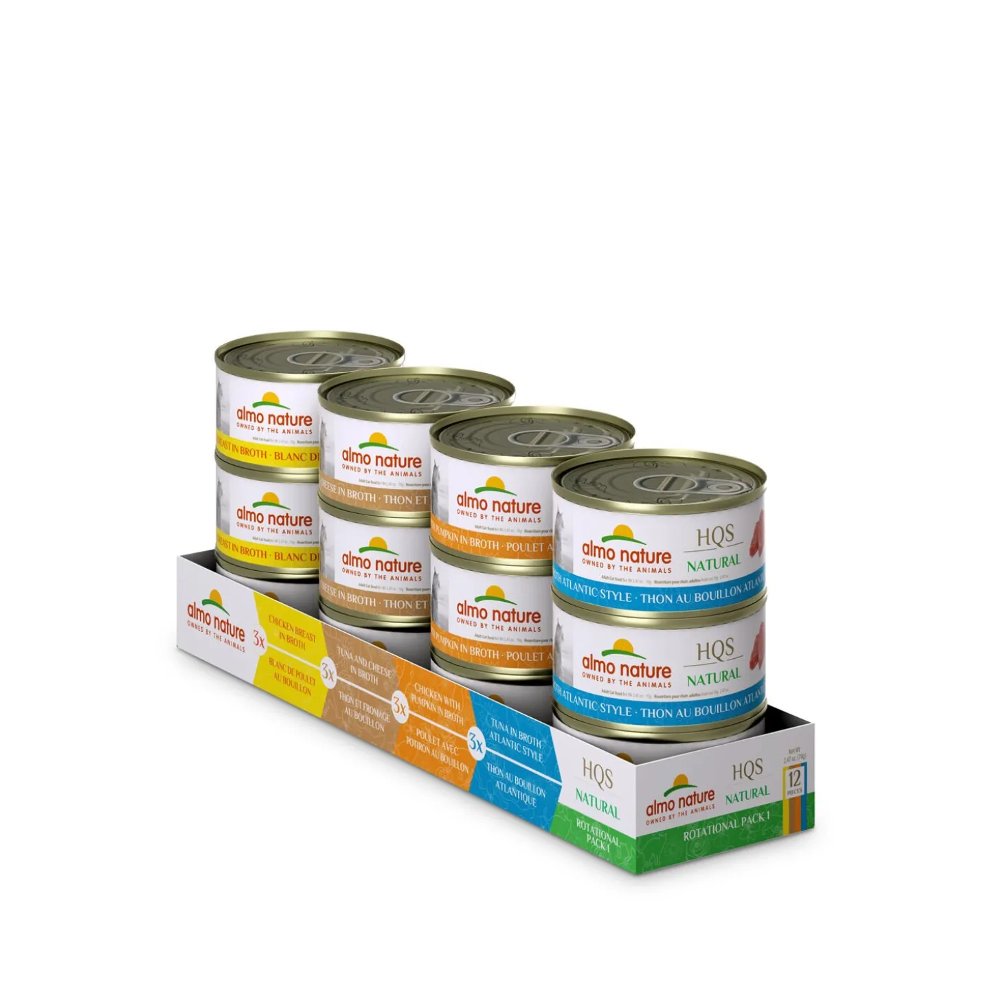 HQS Natural variety box for cats