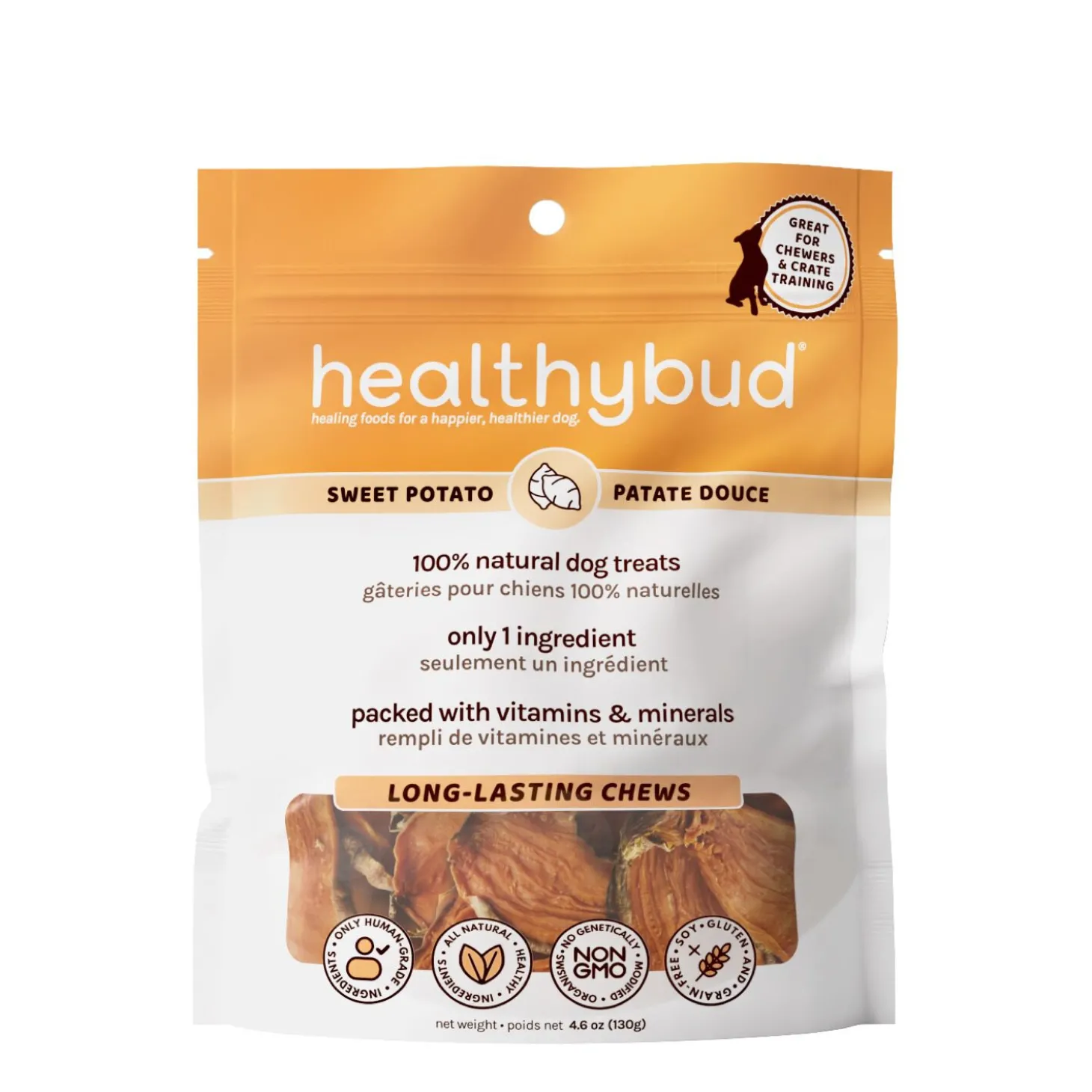 Human-Grade Sweet Potato Chews for Dogs