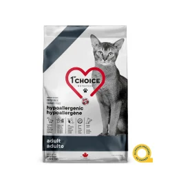 Hypoallergenic Grain-Free Duck Formula Dry Food for Adult Cats, 4.54 kg