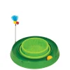 3-in-1 Circuit Ball Toy with Cat Grass, 14 in