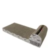 Inclined-shaped Cat Scratcher with Toy & Catnip, Fish