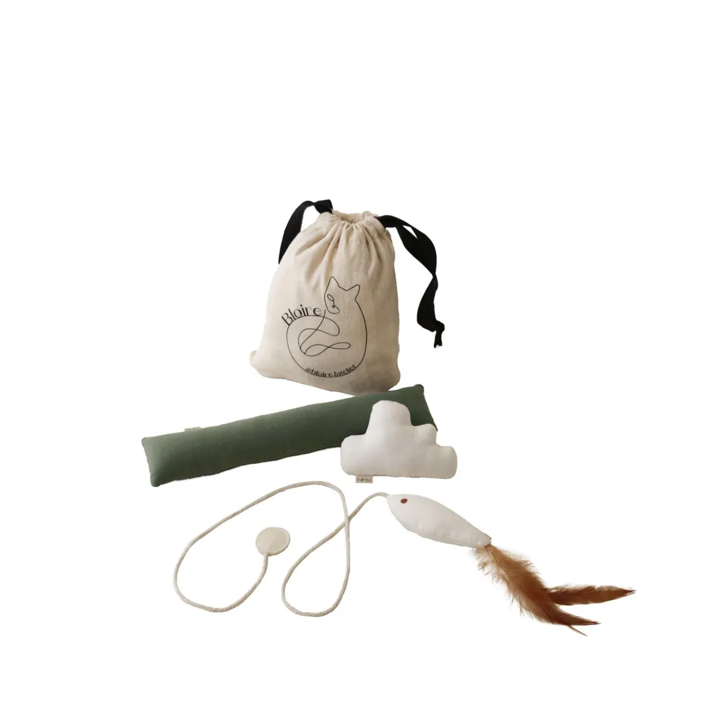 Indoor Fishing Toy Bundle for Cats