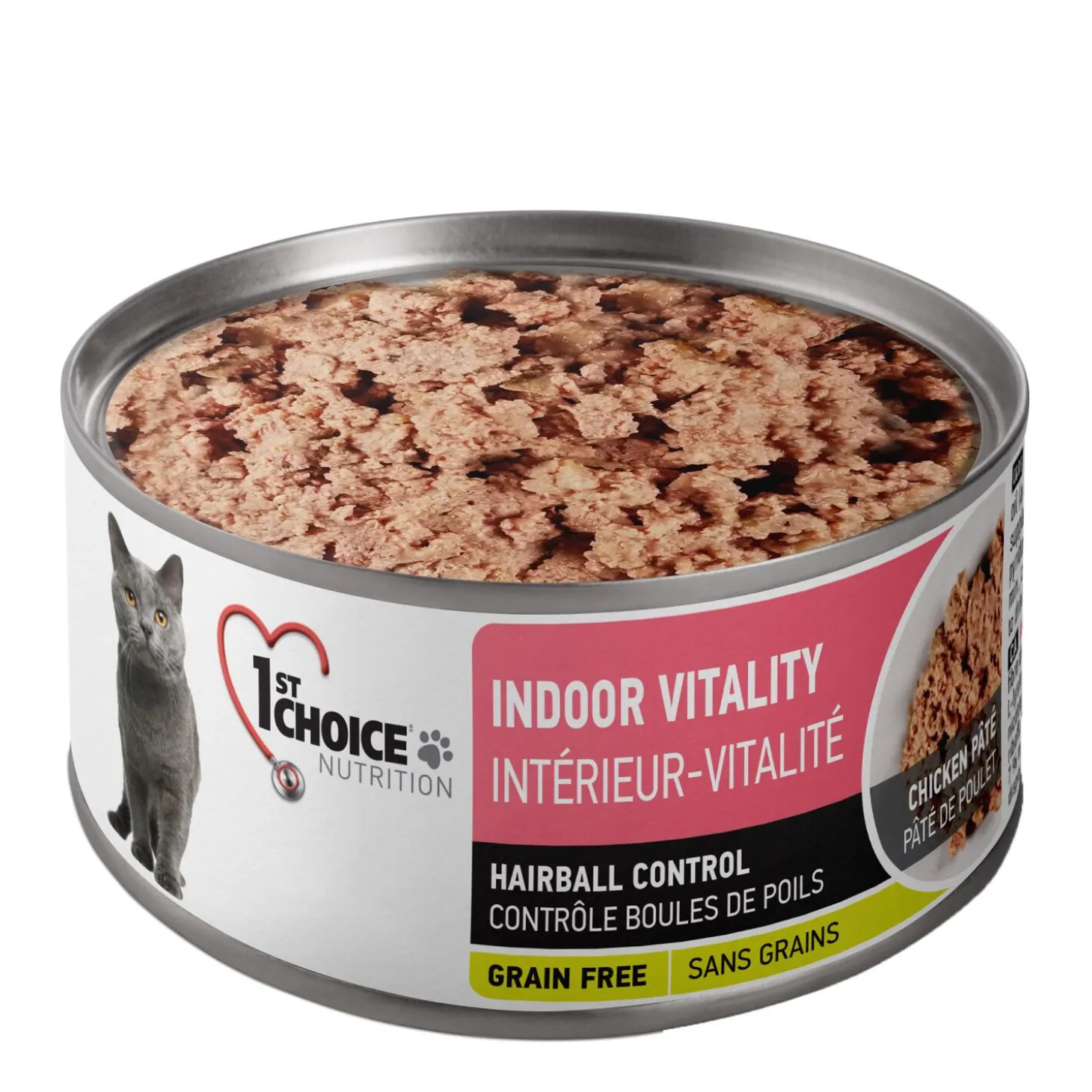 Indoor Vitality Chicken Pâté for Adult Cats