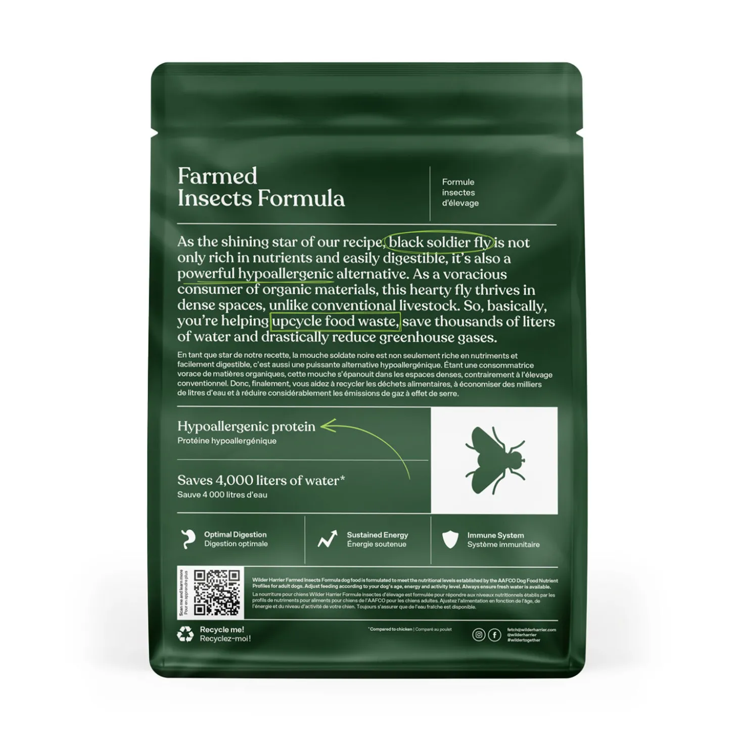 Insect Based Hypoallergenic Dog Food