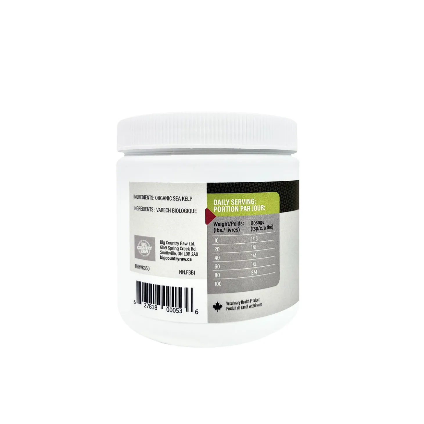 Kelp supplement