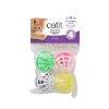 Krazy Rollers jingle balls cat toy, 4 pieces