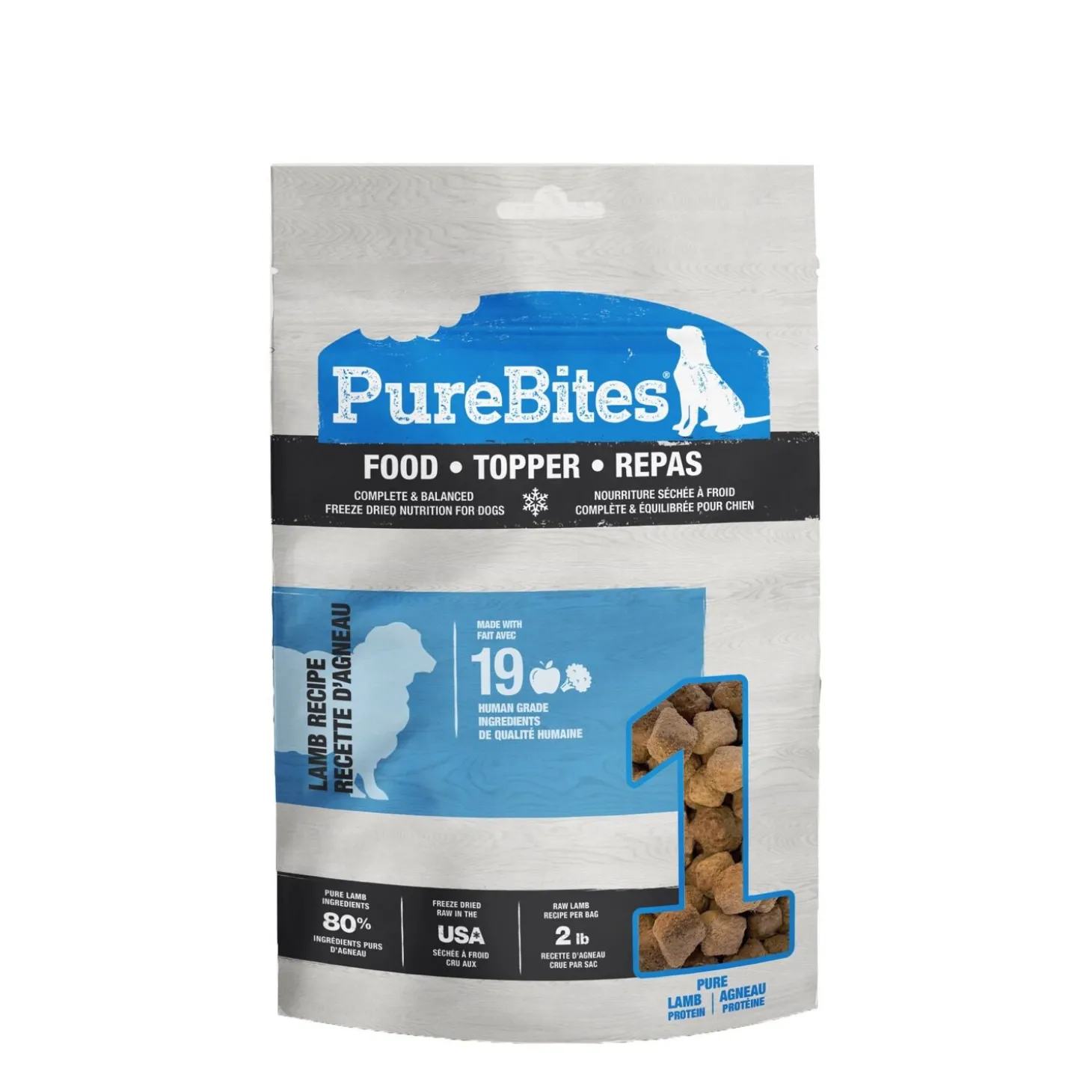 Lamb Dog Food and Topper, 269g