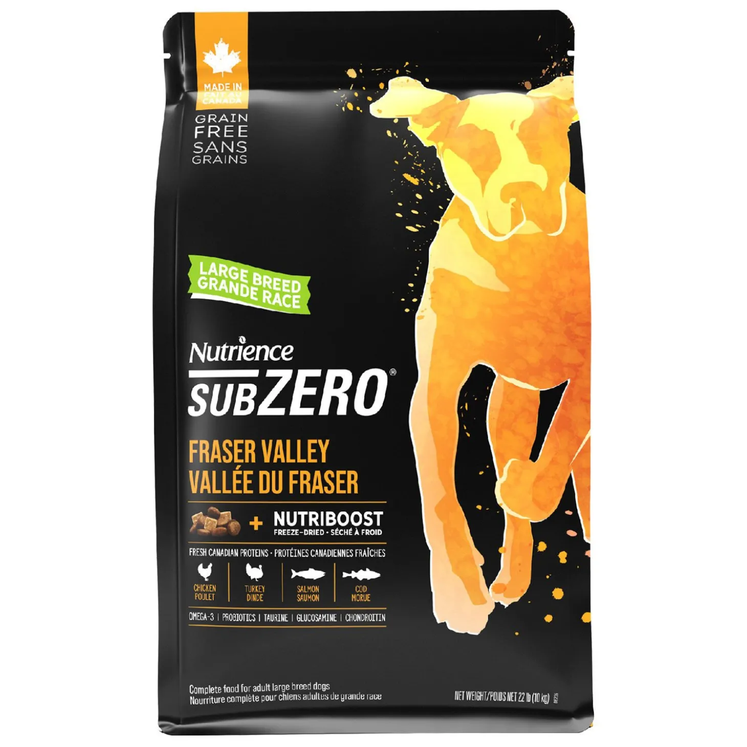 Large Breed Fraser Valley Grain Free Dry Food for Dogs
