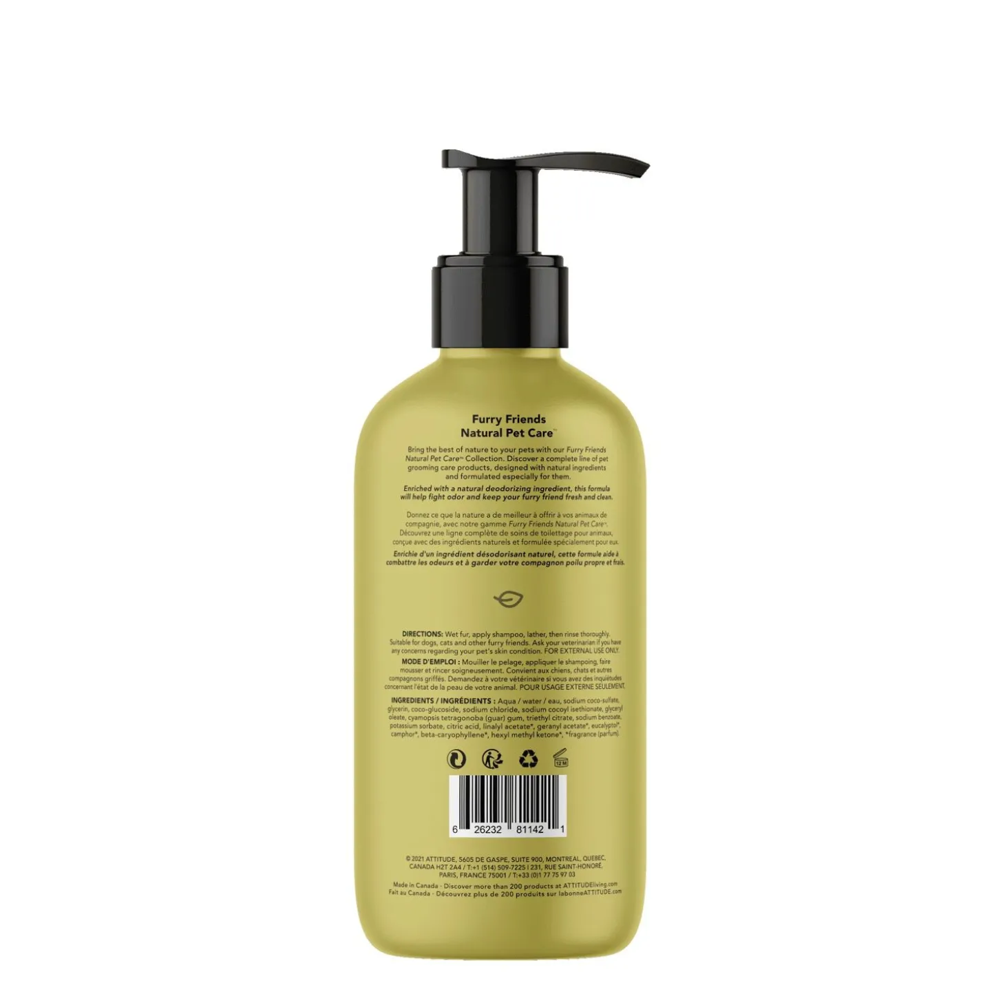 Lavender deodorizing shampoo