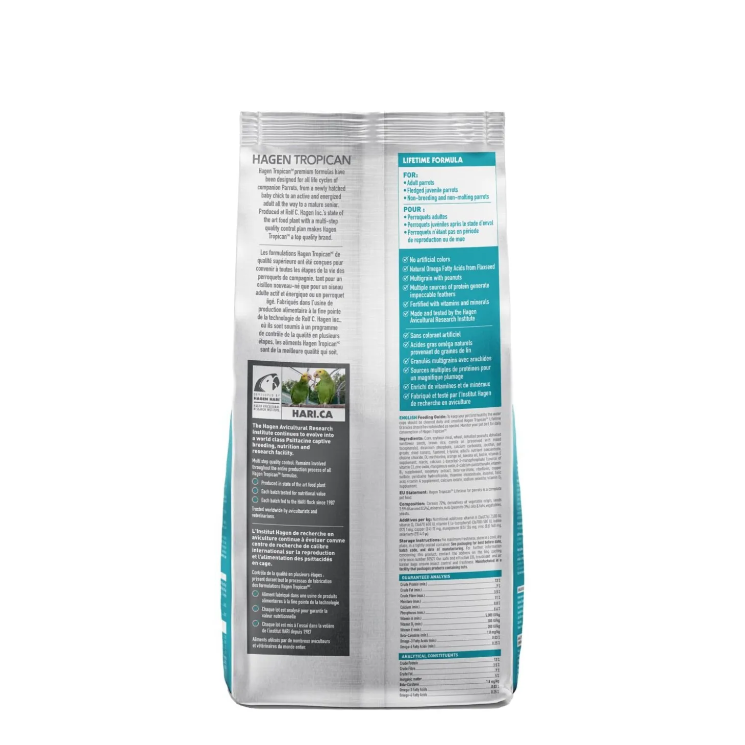 Lifetime Formula Granules for Cockatiels