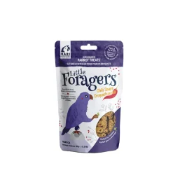 Little Foragers Parrot Chili Snaps Treats, 125 g