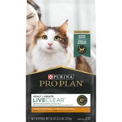 LiveClear Chicken and Rice Dry Cat Food, 1.59 kg