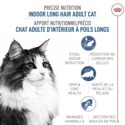 Long Hair Dry Food Formula  for Indoor Cats Dry food