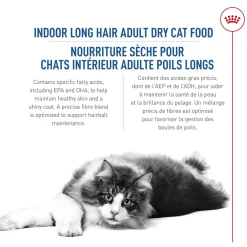 Long Hair Dry Food Formula  for Indoor Cats Dry food