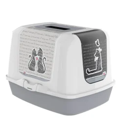 Love letter closed litter box