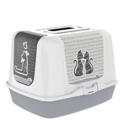 Love letter closed litter box