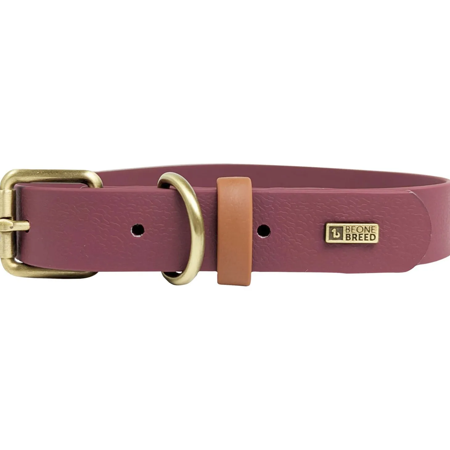 Luxe Waterproof Collar for Dogs, Cabernet