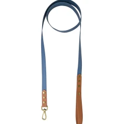Luxe Waterproof Thin Leash for Dogs, Blue